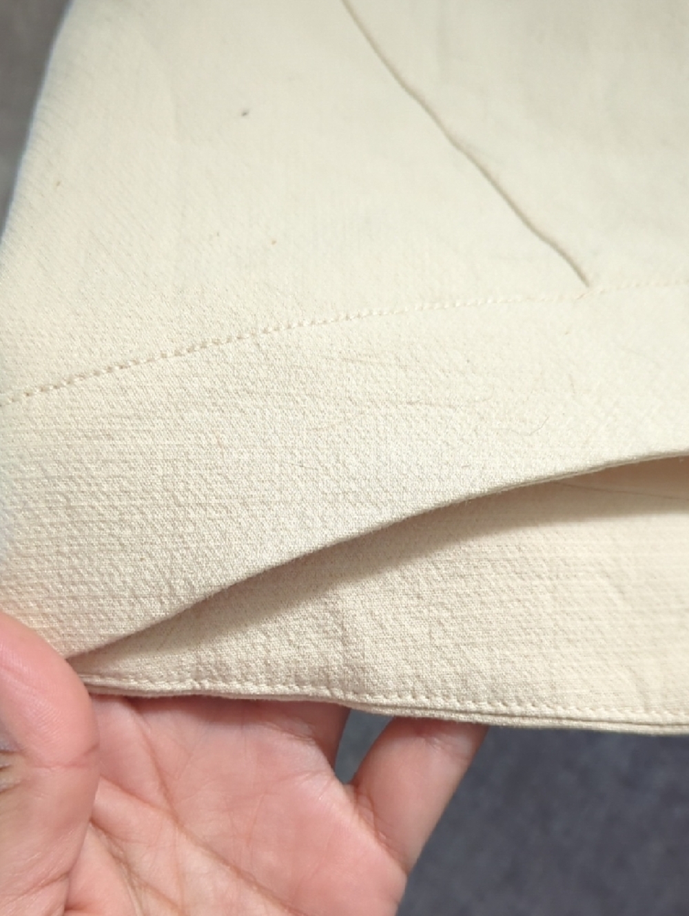 Joie Cream Textured Open-Front Vest - Picture 2 of 5